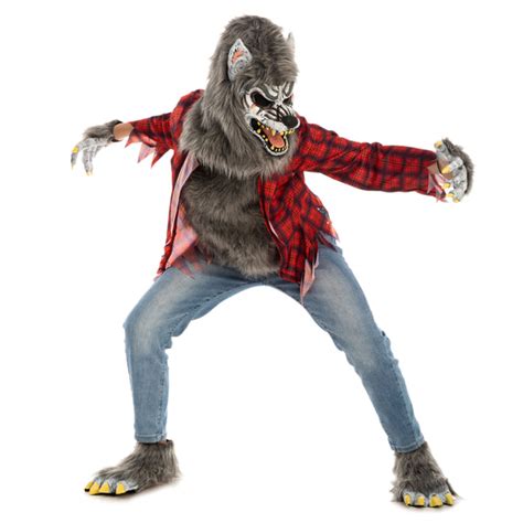 Grey Werewolf Costume Cosplay - Child | Spooktacular Creations