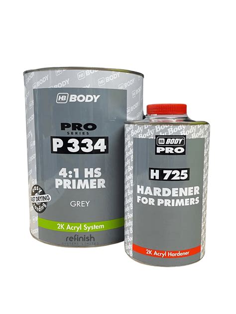 Hb Body High Build Grey Primer Kit 5l Deal