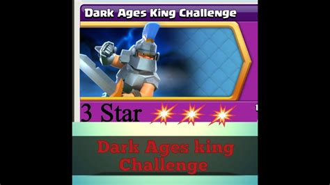 Dark Age King Challenge Easy Star Earn Youtube