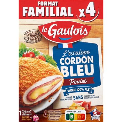 Le Gaulois Escalope Cordon Bleu De Poulet Monoprix Fr