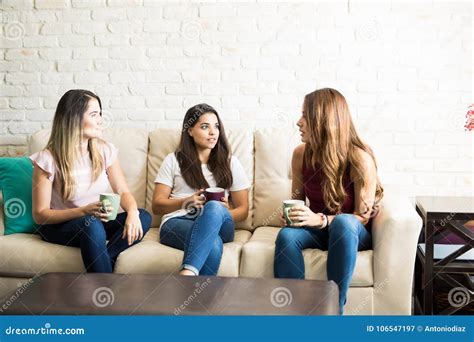 Female Friends Hanging Out Stock Image Image Of Young 106547197