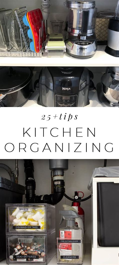 25+ Quick and Easy Kitchen Organizing Tips You Can Really Use!