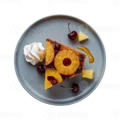 Pineapple Upside Down Cake 47730516 Png