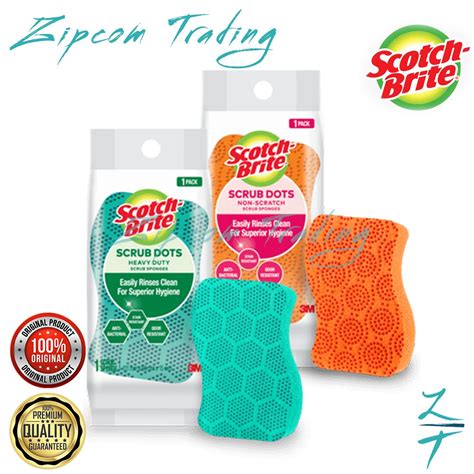 3M Scotch Brite Scrub Dots | Shopee Malaysia