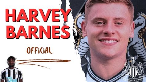 Harvey Barnes Officially Signs For Newcastle United Youtube