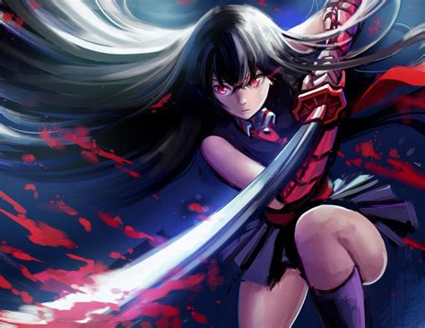 1920x1080 Kurome Akame Ga Kill Hd Wallpaper Rare Gallery