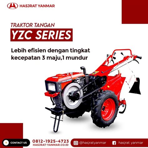 Dapatkan Traktor Tangan Yanmar Yzc Series Di Hasjrat Yanmar