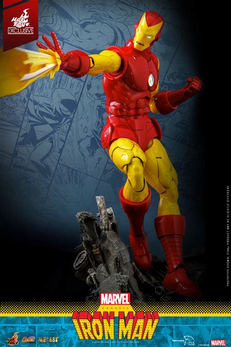 Hot Toys CMS 14 D57 Marvel Comics Classic Iron Man Hot Toys Complete Checklist