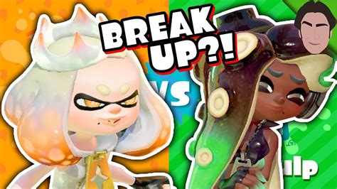 Off The Hook BREAKS UP OJ Pulp VS No Pulp Splatfest REACTION