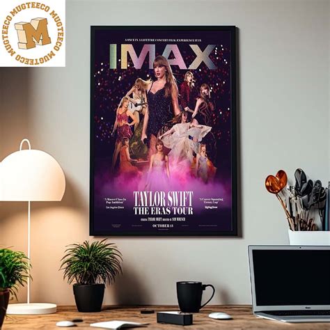 Taylor Swift The Eras Tour Film Poster For IMAX Decorations Poster ...