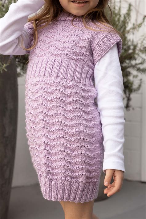 Como Fazer Vestido De Trico Infantil - Receita Vestido de Tricô infantil com Fio Fofura ~ Armarinho São José