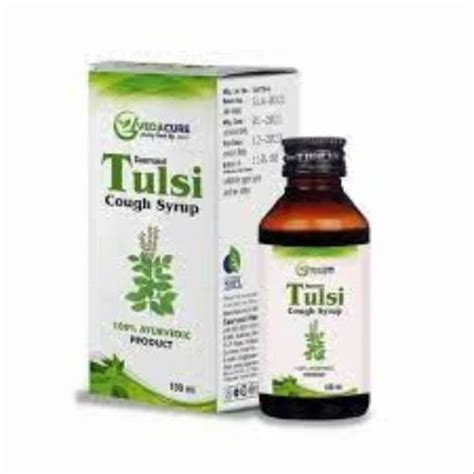 Veda Cure Tulsi Cough Syrup 100 Ml At Rs 65bottle In Nagpur Id