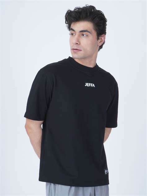 Buy Black Essential Oversized T Shirts For Men Online Jeffa