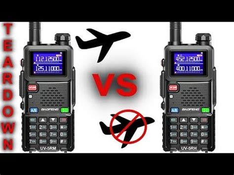 UV-5RH vs UV-5RM (Airband) TEARDOWN...can it be UNLOCKED??? : r/Baofeng