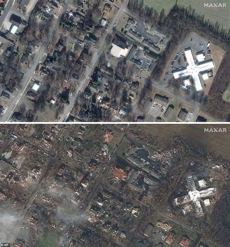 Kentucky Tornadoes Before And After Photos Show Extent Of Destruction