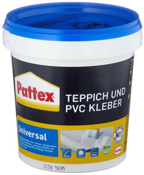 Pattex Tapijt En Pvc Lijm Oplosmiddelvrije Dispersielijm Voor Het