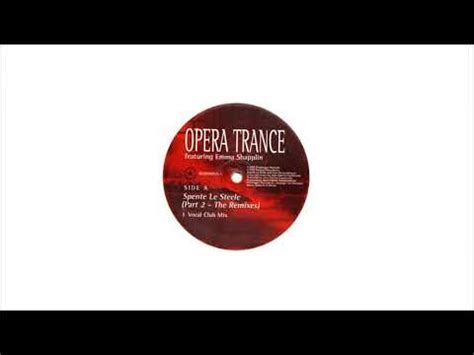 Opera Trance Spente Le Stelle The Remixes Part One CD Maxi