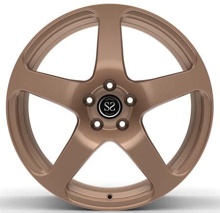 X Inch Custom Piece Forged Aluminum Alloy Dark Bronze Wheel