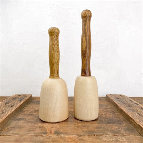 Maillet De Sculpteur En Bois