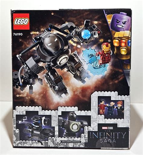 Lego Marvel Super Heroes Iron Man Iron Monger Mayhem 76190 New Building