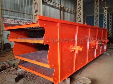 Stainless Steel Linear Stone Crusher Vibrating Screen For Industrial