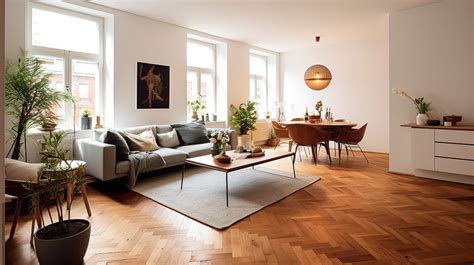 Parquet flottant chêne verni Baton rompu chêne contrecollé rustique