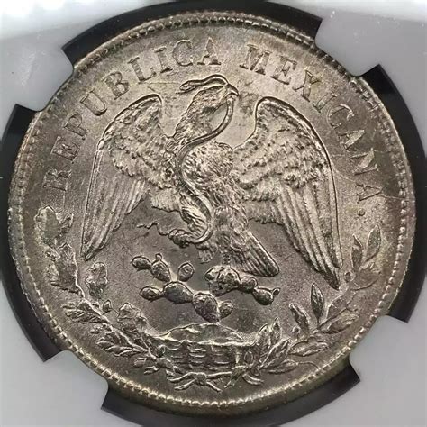 1901 ZS FZ MEXICO Silver PESO NGC MS 62 Old Pueblo Coin