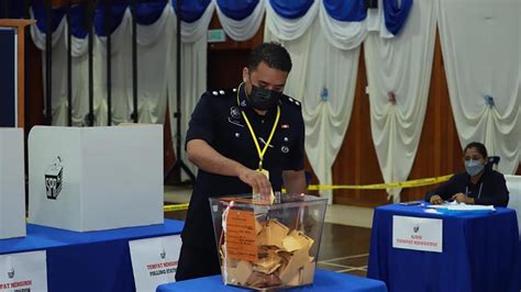 Melaka Polls Early Voting Process Runs Smoothly