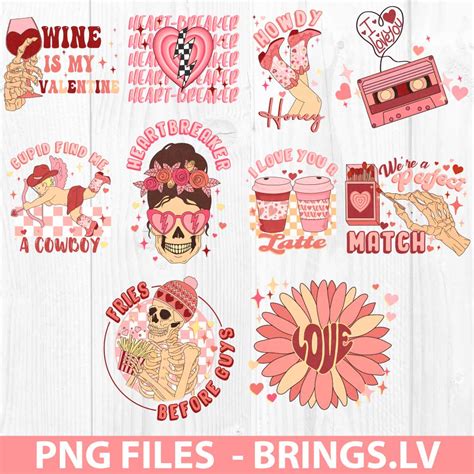 Retro Valentine Sublimation Valentine S Day Sublimation