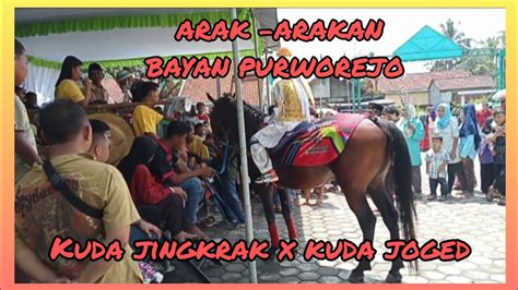 Detik Detik Menuju Puncak Finish Arak Arakan Desa Bayan Purworejo