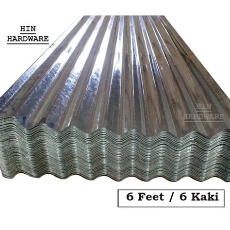 Harga Bumbung Rumah Zink Ft Kaki Corrugated Metal Zinc Roof Sheet