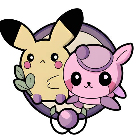 Buneary And Pikachu Kiss