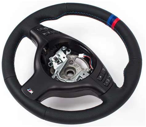 Volant En Cuir Pour Bmw E Volant Avec Couverture Multifun Noir P