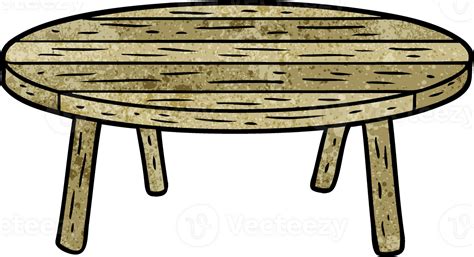 tekenfilm houten tafel 45195993 PNG 