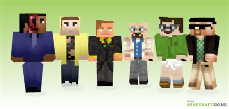 Breaking bad Minecraft Skins. Download for free at SuperMinecraftSkins