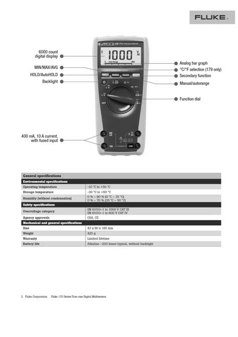 Fluke 175 Digital Multimeter At Rs 3500 Fluke Measuring Instruments