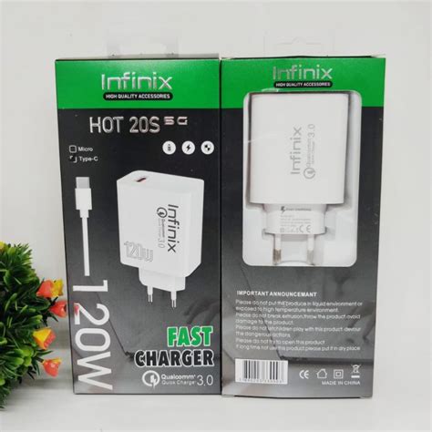 เครองชารจ ORI W Cas infinix hot s ทกรน hp ชารจเรว super vooc ชารจเรว Shopee