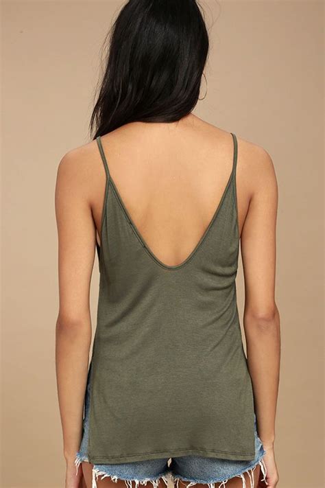 Way To My Heart Olive Green Tank Top Green Tank Top Green Tank Tank