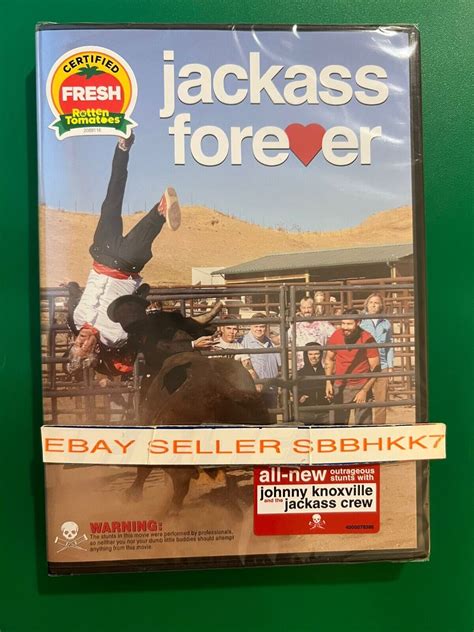 Jackass Forever Dvd Authentic Brand New Sealed Free Shipping 191329211304 Ebay