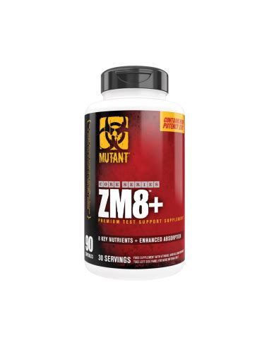 Mutant ZM8+ | ZMA Supplement | Probuilder