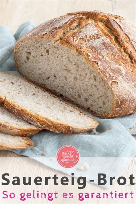 Das Einfachste Sauerteig Bauernbrot Ohne Hefe Rezept Brot Backen