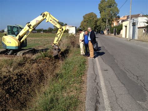 Canali Di Bonifica Fiumicino Caroccia Lavori Proseguono A Pieno