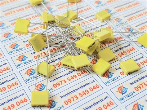 104J100 tụ 0.1UF 100V tụ không phân cực