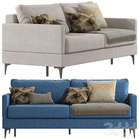 Sofa bed SCANDICA Amber - Диваны - 3D модель
