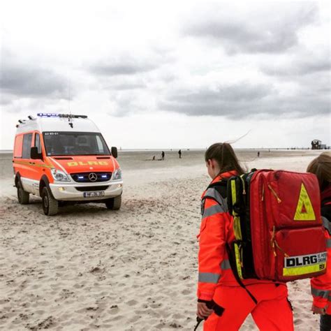 Einsatz First Responder Einsatz Am Ordinger Strand Vom