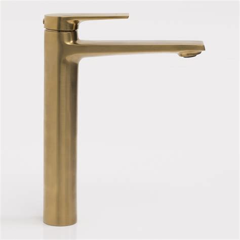 WasserKRAFT Aisch 5503H Высокий смеситель для раковины (золото матовое ...