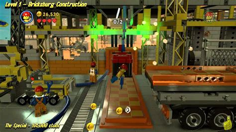 The Lego Movie Videogame Level 1 Bricksburg Construction Story