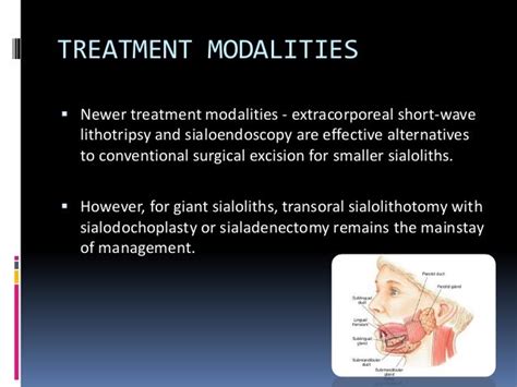 Sialolithiasis And Its Management In Oral And Maxillofacial Surgery