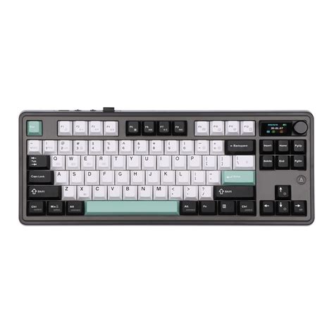 Amazon MechLands Ajazz AK870 87 Keys Gasket Mounted Wireless Gaming Keyboard With Hot Swap