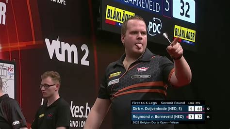 Pdc Darts On Twitter Dirk Defeats Barney Dirk Van Duijvenbode